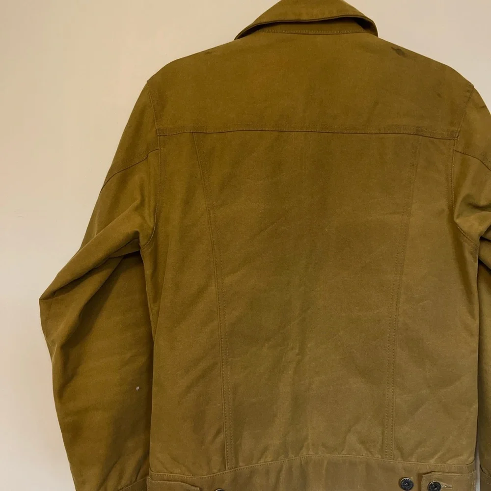 Filson Men's Tincloth Short Lined Cruiser Jacket - Picture 4 of 6